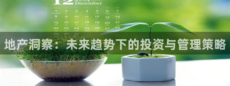 摩登4天7O667：地产洞察：未来趋势下的投资与管理策略