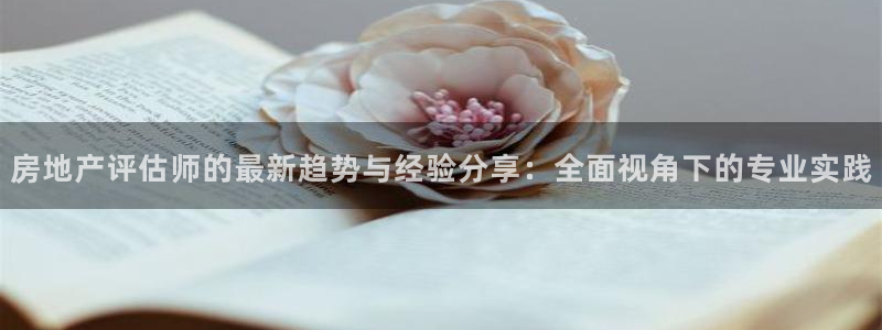 摩登7右：房地产评估师的最新趋势与经验分享：全面视角下的专业