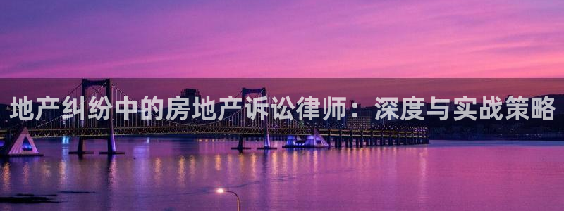 摩登7直属：地产纠纷中的房地产诉讼律师：深度与实战策略