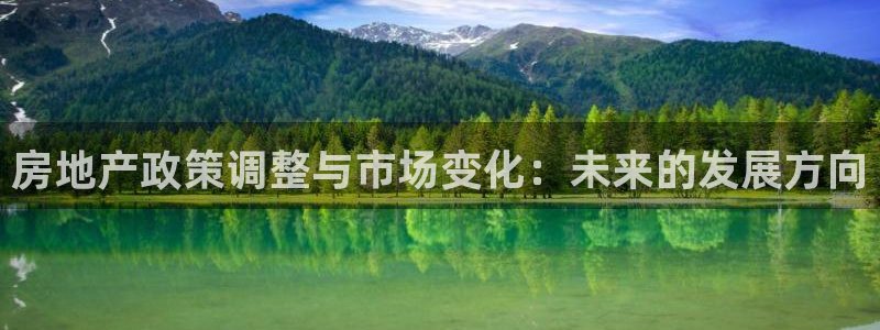 摩登7平台登录网址：房地产政策调整与市场变化：未来的发展方向
