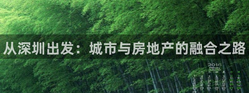 摩登3郑7O667：从深圳出发：城市与房地产的融合之路