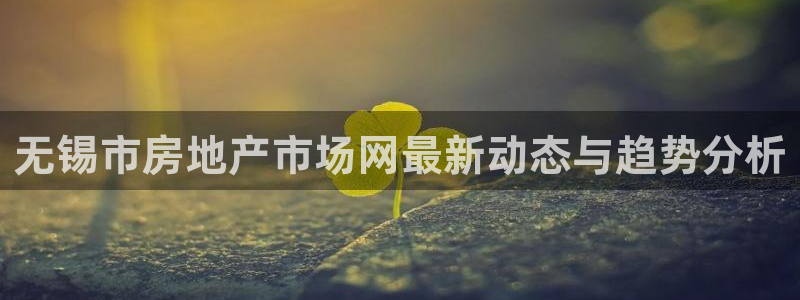 摩登5韩这7O667：无锡市房地产市场网最新动态与趋势分析