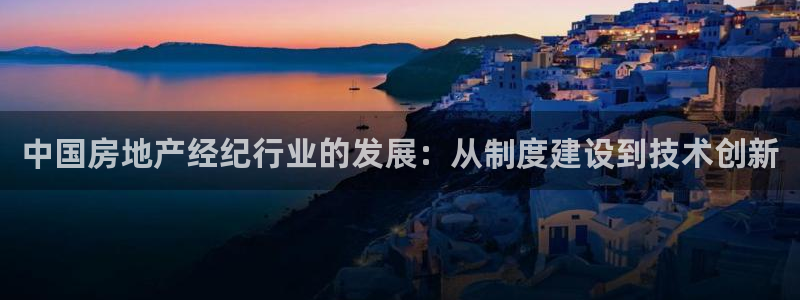 摩登7：中国房地产经纪行业的发展：从制度建设到技术创新