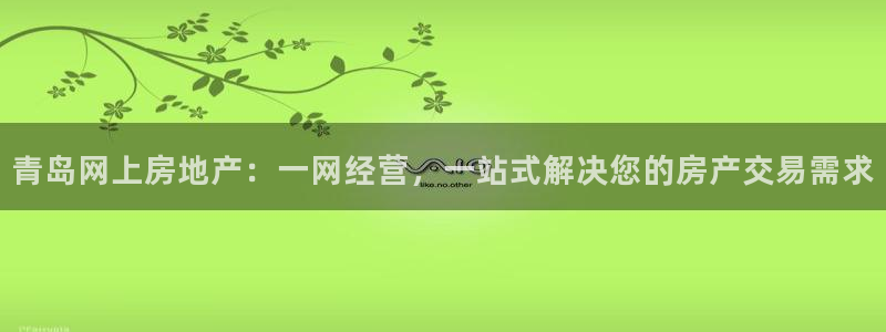 摩登7注册据333OO：青岛网上房地产：一网经营，一站式解决