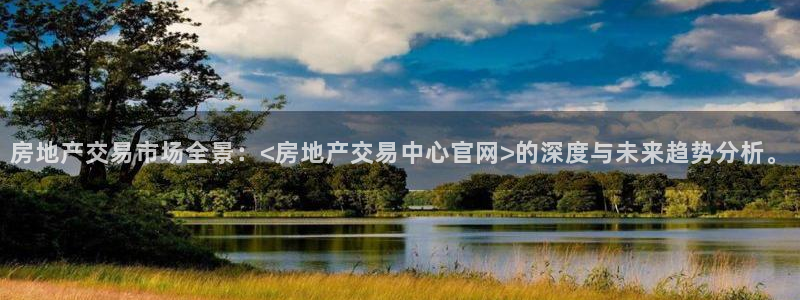 摩登6上7O667：房地产交易市场全景：<房地产交易中心官网