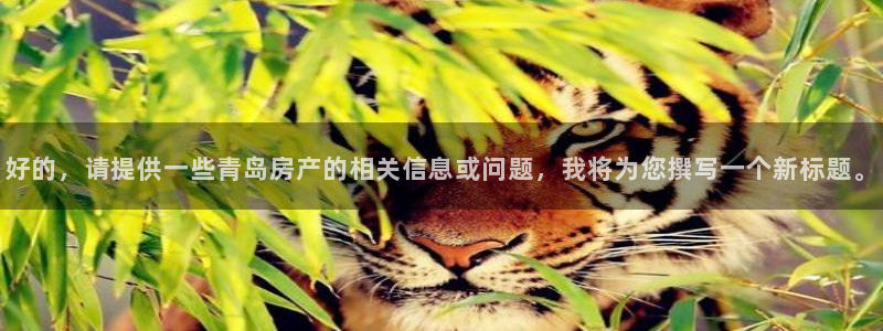 摩登4前7O667：好的，请提供一些青岛房产的相关信息或问题