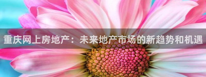 摩登平台视7O777：重庆网上房地产：未来地产市场的新趋势和